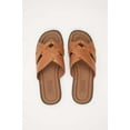 thumbnail image 1 of BRAZILIAN UNISEX LEATHER SANDALS BROWN, 1 of 2