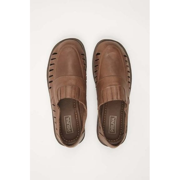 BRAZILIAN WOMENS LEATHER SANDALS BLACK