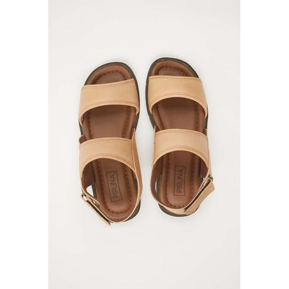 BRAZILIAN WOMENS LEATHER SANDALS OFF-WHITE
