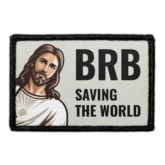 BRB, Saving The World - Jesus - Removable Patch