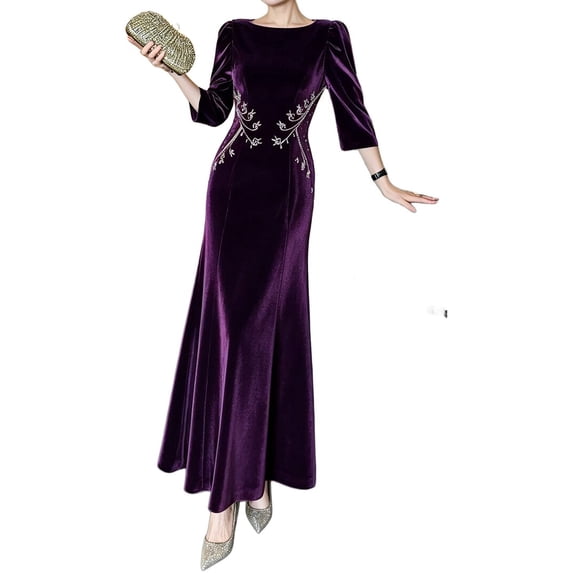 BRC By BURRYCO womens Embellished Maxi Dress, 6 - Walmart.com
