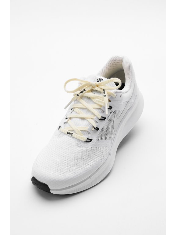 Running STAY-TIED Laces As Seen On SHARK TANK Consistent Grip & Secure Fit 54", White