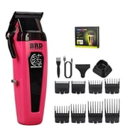 BRDCLIPPRO Electric Hair Clippers for Men-106B,7500 RPM High Speed,Pink