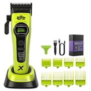 BRDCLIPPRO Hair Clippers with 8000 RPM High-Speed Motor,Grenn-898C