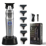 BRDCLIPPRO Hair Trimmer for Men-617, 7000 RPM Cordless Barber Clippers,Silver