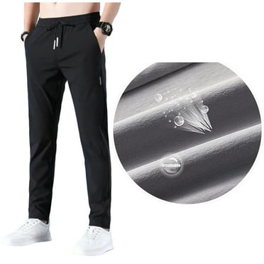 BRDFRL Bevawear Glide Pants for Men – Unisex Quick Dry Pull-On Stretch Pants, Lightweight Active Stretch Trousers for Outdoor and Everyday Use Dark Gray 3XL