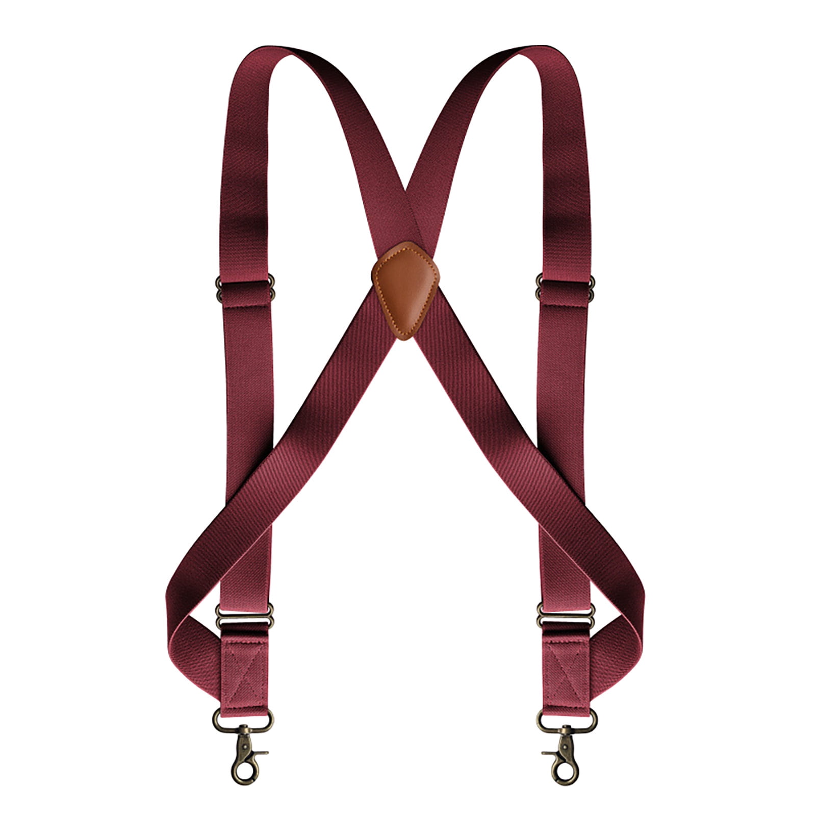BRDFRL Casual Series Suspenders for Men In the Traditional XBack Style