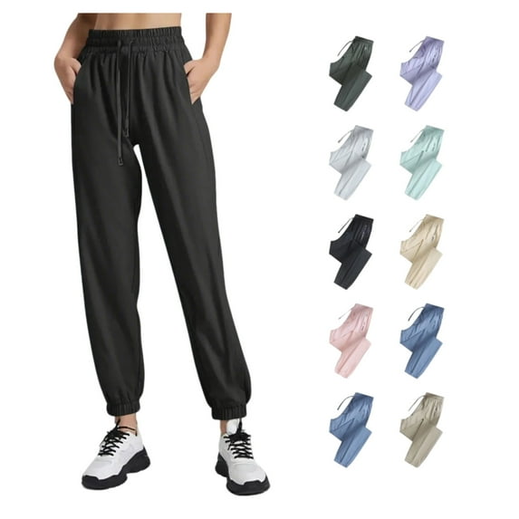 BRDFRL Comfysfit Pants, Comfy's Fit Pants Petite, Comfy Fit Stretch Active Pants Women, Comfys Fit Women Quick Drying Pants Green XL