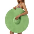 thumbnail image 1 of BRDFRL Oversized Beach Straw Hats for Women Floppy, Extra Large Sun Visor Hat Wide Brim Summer Roll Up Big Beach Hat Women Foldable, 1 of 6