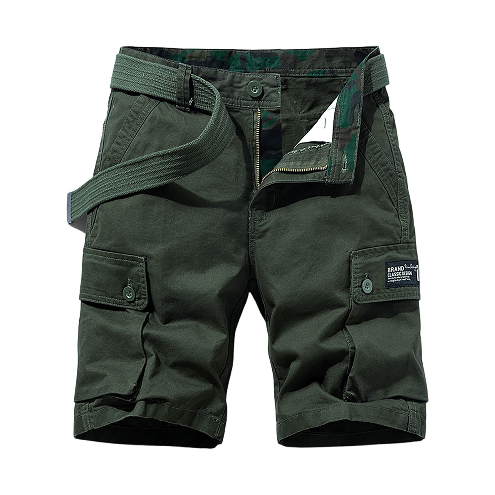 BRDFRL Quick Dry Tactical Work Shorts Men's Hiking Fishing Cargo Pants ...