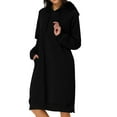 BRDFRL The Warmy Oversized Hoodie Dress for Womens Hoodies Pullover
