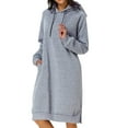 BRDFRL The Warmy Oversized Hoodie Dress for Womens Hoodies Pullover