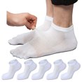 thumbnail image 1 of BRDFRL Toe Socks No Show Running Five Finger Socks for Men Women 5 Pairs, 1 of 4