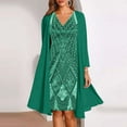 thumbnail image 1 of BRDFRL Women 1920s Gatsby Cocktail Sequin Art Deco Flapper Dress Green 3XL, 1 of 7