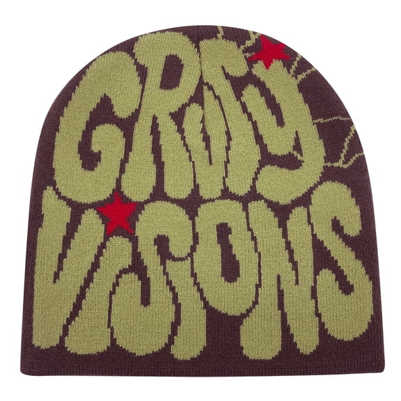 BRDFRL Y2k Spider Beanie Hat Beanie MEA Culpa Wireless Acrylic Knit Skull Cap Winter Warm Hats for Women Man Teenagers