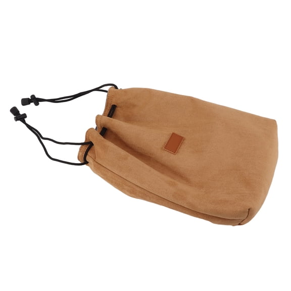 BRDRC Drone Storage Bag Large Size Drawstring Carrying Pouch Thickened Soft Polyester Accessory for Air 3 Mavic 3 Pro Brown 14.57 inches / 37.00 cm[cite: 1]