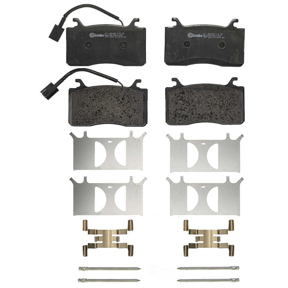 Brembo P23185 PRIME Low-Met Brake Pad Set