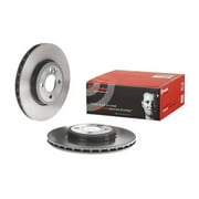 Brembo 09D27711C02; Brake Rotor; Vented; One Piece Design; Wheel Bolt Pattern 5 x 114.3 Millimeter; Gray Cast Iron; Single