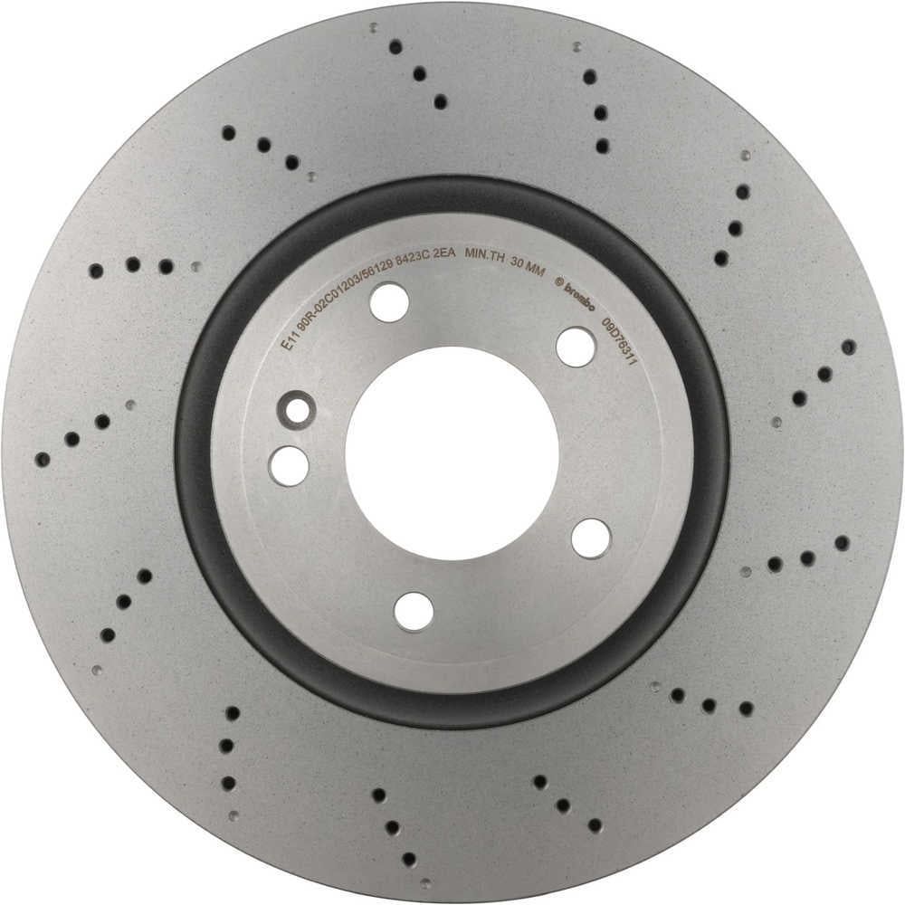 Brembo 09.D763.11 PRIME Disc Brake Rotor