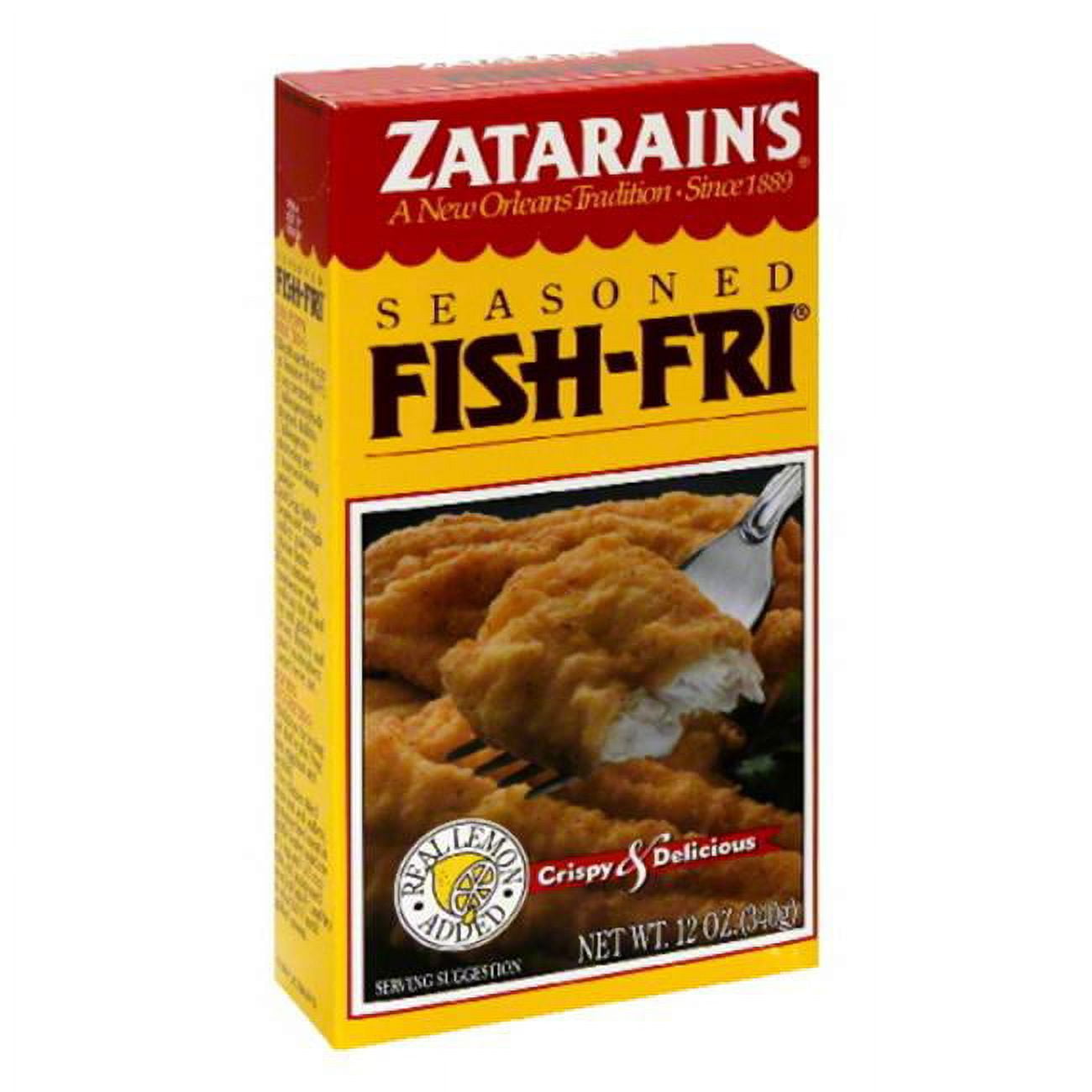 BREADING FISH FRY SEASONE-12 OZ -Pack of 8 - Walmart.com