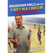 BREAKDOWN DRILLS FOR THE 4 OUT/1 IN & 3 OUT/2 IN MOTION ATTACK SELF