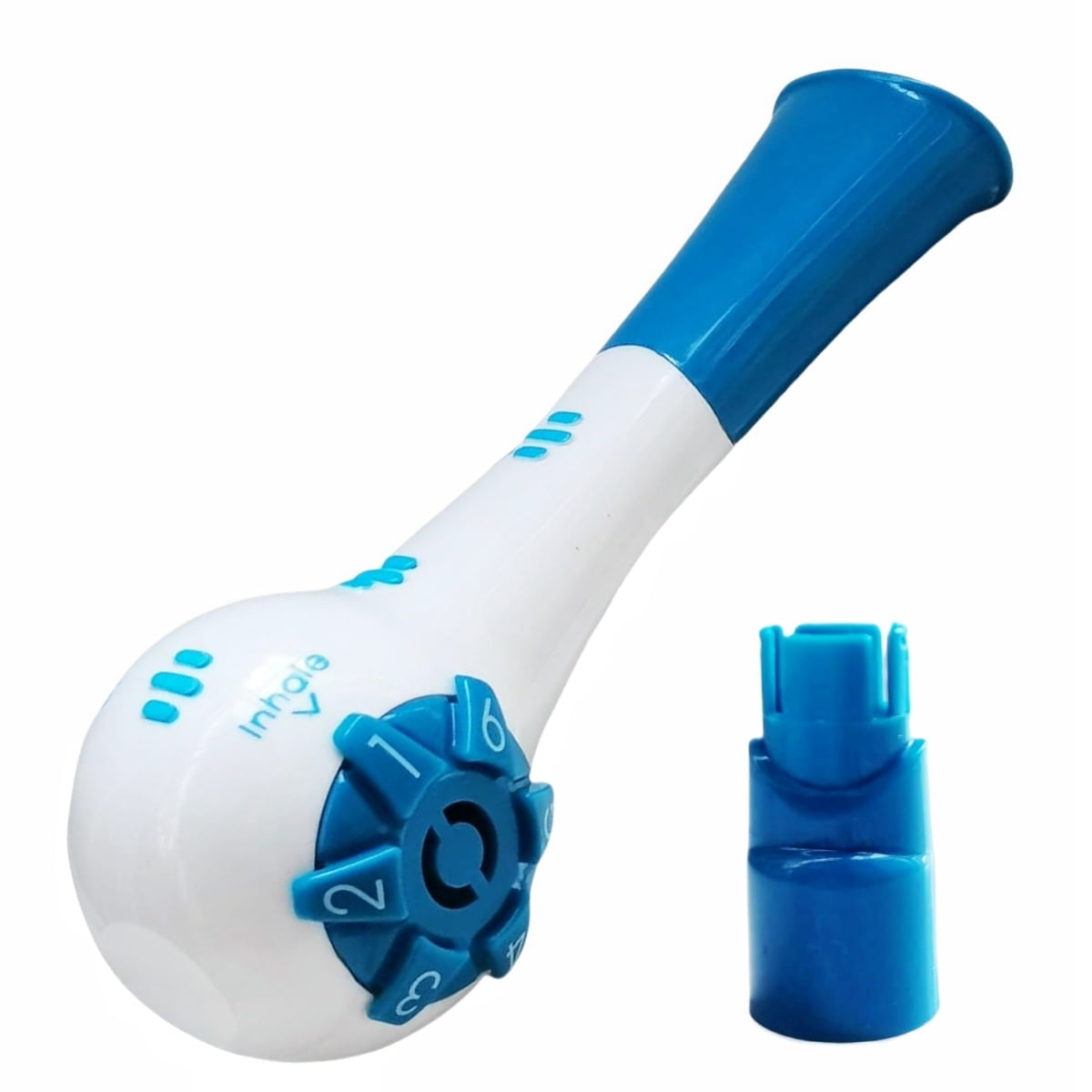 THE BREATHER  Natural Breathing Exerciser Trainer For Drug-Free Respiratory Therapy  Breathe Easier with Stronger Lungs  Guided Mobile Training App Included