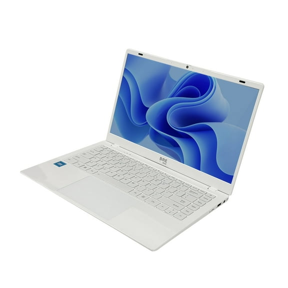 BREB 14" FHD IPS Laptop, Intel N150, 12GB RAM LPDDR5, 256GB SSD, White