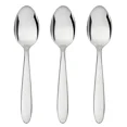 thumbnail image 1 of Mainstays Breck Stainless Steel Adult Dinner Spoon, 3-Piece Set, Silver, 1 of 2