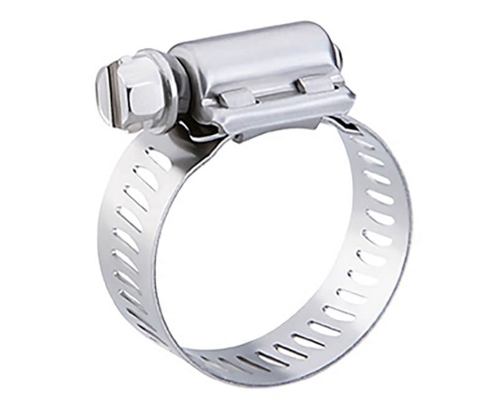 BREEZE HOSE CLAMP, 410 STAINLESS STEEL, 1-1/16 IN. TO 2 IN., PACK OF 10