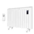 thumbnail image 1 of Rocyis 1500W Convection Panel Heater - Ultra Quiet Wall Mount Space Heater with Remote, Timer & LED Display, Portable Electric Heater for Indoor Use, Fanless Design, Plug-in Wall Mounted Heater, 1 of 8
