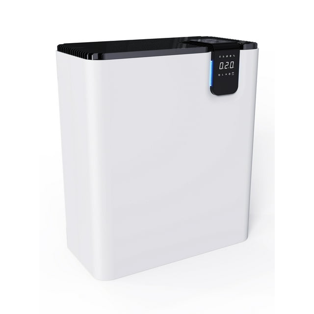 Kloudic Air Purifier for Home Large Room up to 1590 Sq.ft,with Air Quality Sensor,Auto Mode,Efficient HEPA Air Purifiers Filter 99.97% of Pollen Allergies Smoke Dust Reducer