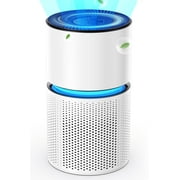 BREEZOME Air Purifier for Home Large Room up to 1095 Sq.ft, HEPA Filter Air Cleaner for Pet , Dust, Pollen, Odor Eliminators for Bedroom,White