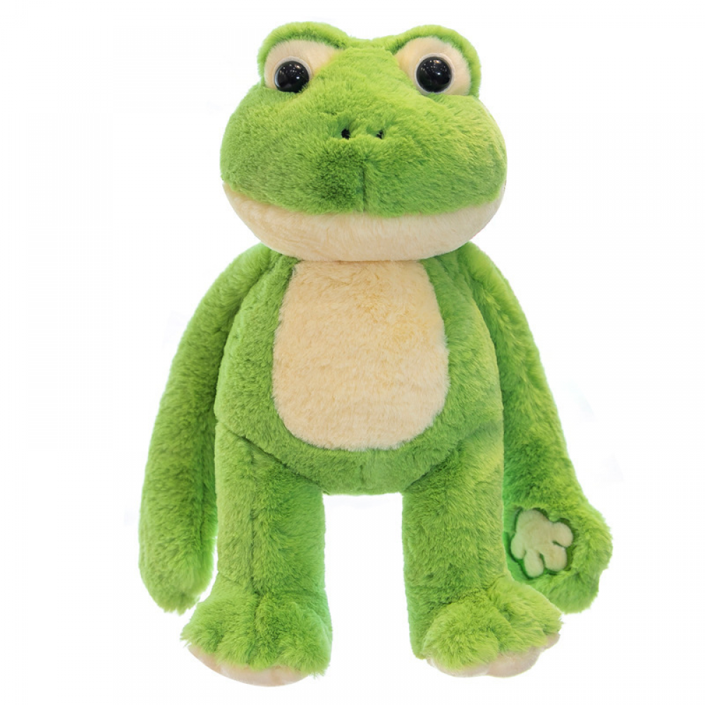 BREIS A stuffed frog with long legs and cuddly armsPlush Frog Stuffed