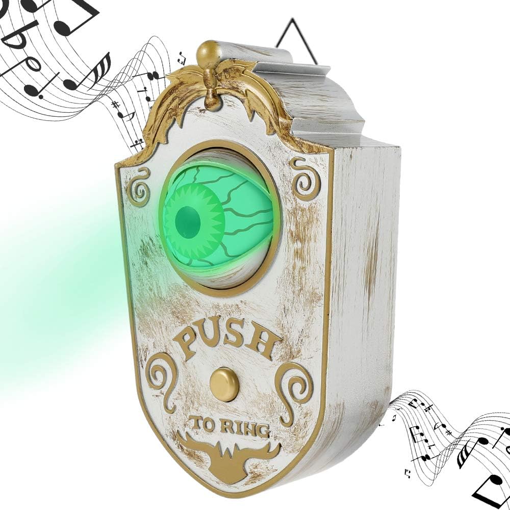BREIS Halloween Decoration, Halloween Doorbell, Haunted Doorbell