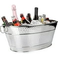 BREKX Colt Stainless Steel Beverage Tubs + Insulated Party Mats for
