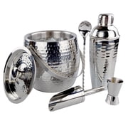 BREKX Iceberg 6-Piece Classic Steel Barware Sets