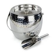 BREKX Iceberg Ice Bucket with Lid & Scoop Insulated Stainless Steel