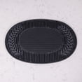 thumbnail image 1 of BREKX PVC Leaves Pattern Non-Slip 20.5" x 13.5" Drying Mats, 1 of 6