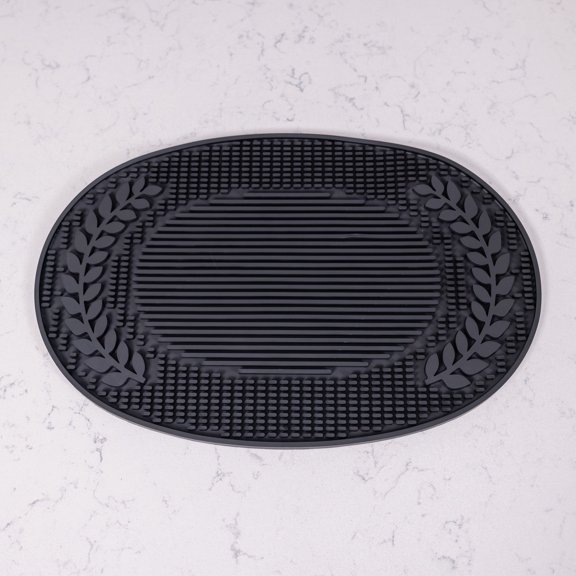 BREKX PVC Leaves Non-Slip 20.5" x 13.5" Drying Mats
