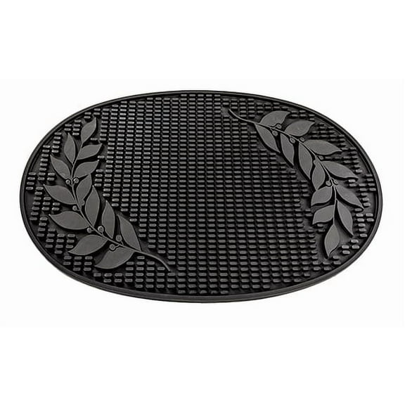 BREKX PVC Vine Non-Slip Drying Mat, 17.5 x 17.5 in, 1 Count