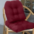 thumbnail image 1 of BRELIL Durable Corduroy Chair Cushions, Indoor Outdoor Seat Pillows Set of 2, Extra Thick Floor Pillows for Patio Garden Sofa, Large 19x19 Inch Cushioned Pads for Floor Sitting and Home Decor, 1 of 5