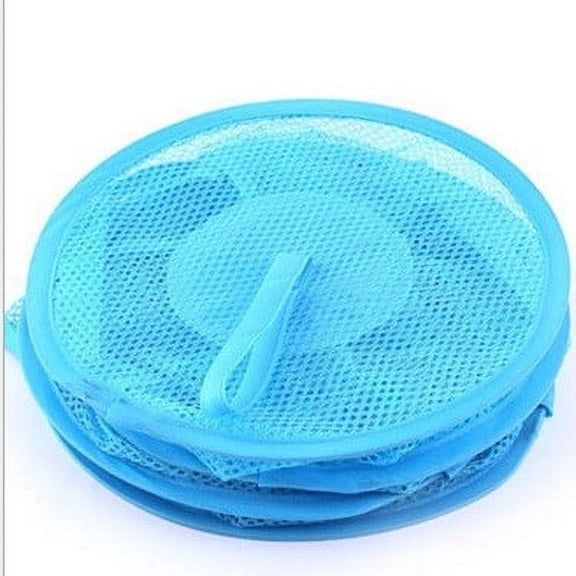 BRELIL Hanging Multi-layer Storage Cage, 3 Compartments Foldable Hanging Net, Drying Food Storage Clothes Mesh, Garden Camping Outdoor Organization