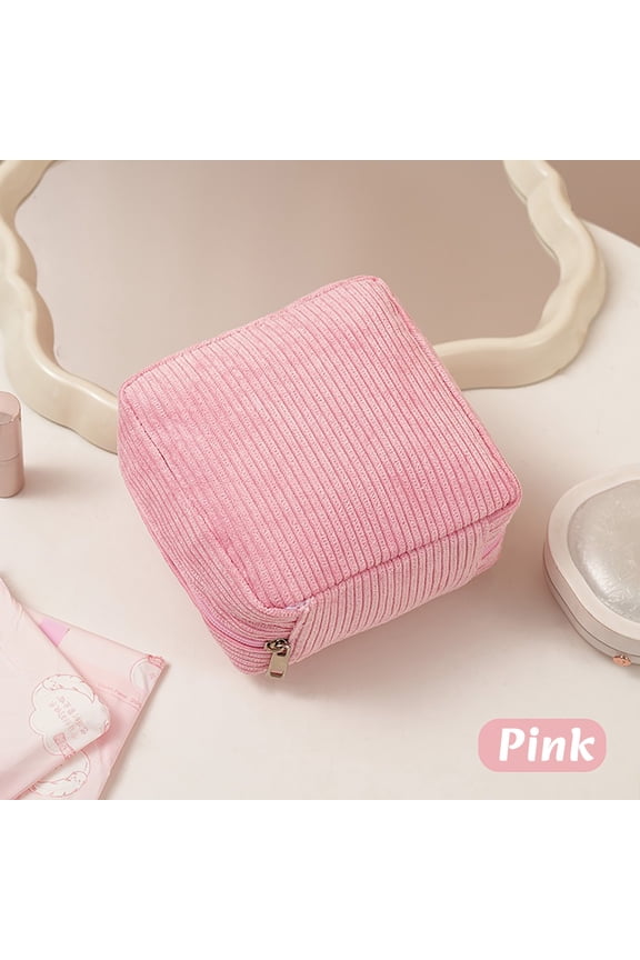 Sanitary Napkin Storage Bag, Menstrual Pad Pouch Discreet Portable, Period Panty Liner Case for Purse Backpack Travel, Teen Feminine Hygiene Organizer for Study Work Daily Use