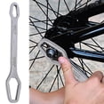 thumbnail image 1 of BRELIL Self-Tightening Adjustable Wrench, Multi-Functional Double Headed Ratcheting Wrench Tool, Durable Chrome Vanadium Steel Construction, Fits 8mm to 22mm Bolts and Nuts for Home Garage Automotive, 1 of 4