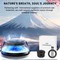 thumbnail image 1 of BRELIL Smart Auto Air Freshener, 15ml Car Diffuser with Motion Sensor and Ambient Lights, USB Rechargeable Automatic Aroma Mist Dispenser for Vehicle Cabin Interior, 1 of 4