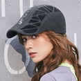 thumbnail image 1 of BRELIL Sport Cap, Breathable Mesh Low-Profile Baseball Hat, Adjustable Strap Quick-Drying Washable Fabric for Men Women, Running Hiking Golf Outdoor Activities, 1 of 9
