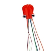 BRELIL Spring Kites ForKidsAnd Adults, Easy To Fly Octopus KiteToy, 10ft Long 4M Large Soft Nylon Kite For Beginners, No Assembly Required For Beach Park Outdoor Family Fun