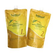 BREMOD Keratin Silky Straight Rebonding Set - For Professional Use