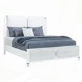 thumbnail image 1 of BRENDA GREY | LED LIGHTED QUEEN BED - PADDED HEADBOARD, 1 of 8