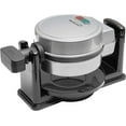 BRENTWOOD TS231S Electric Belgian Waffle Maker, 520 Watts, Silver
